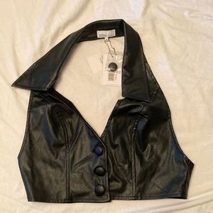 We wore what halter top size medium, never been worn with tags still on.